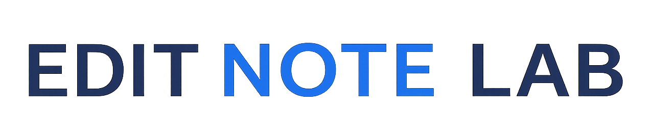 EDIT NOTE LAB | 法人向けnote運用支援